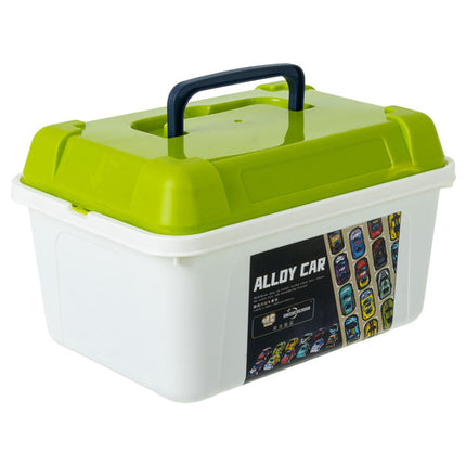 ISO Trade Auto's in Koffer - 50 Delig - Pull-Back Speelgoedauto's