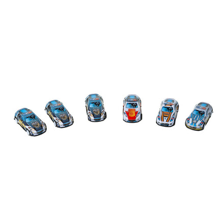ISO Trade Auto's in Koffer - 50 Delig - Pull-Back Speelgoedauto's