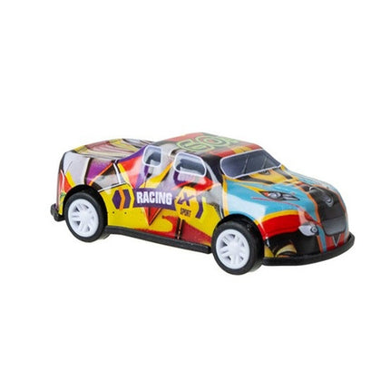 ISO Trade Auto's in Koffer - 50 Delig - Pull-Back Speelgoedauto's