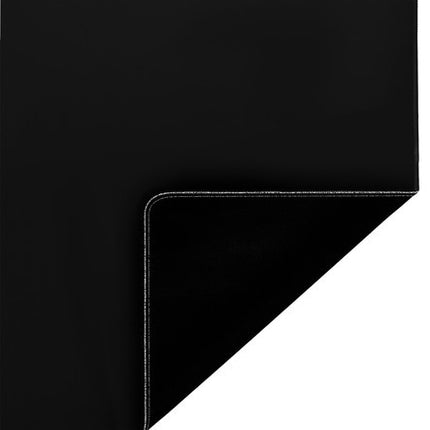 Izoxis Muis- en Toetsenbordmat XXL - 90 x 45 cm - Antislip - Zwart