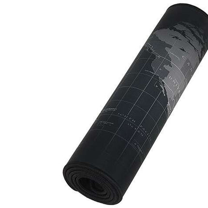 Izoxis Muis- en Toetsenbordmat XXL - 88 x 30 cm - Antislip - Grijs