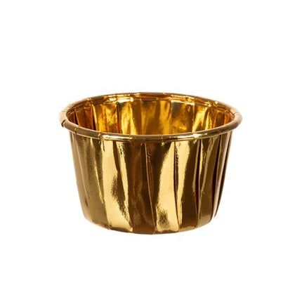 Ruhhy 24376 Papieren Muffinvormpjes - 50 Stuks - Goud