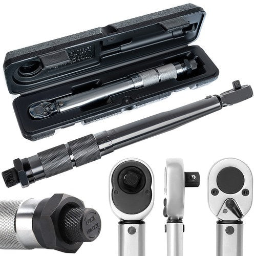 Xtrobb Momentsleutel 1/4" - 5-25 Nm - Inclusief Opbergkoffer