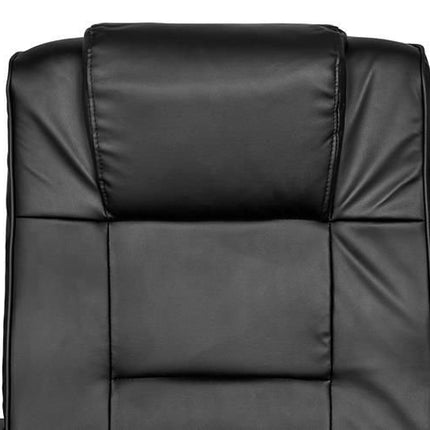 Malatec Bureaustoel Eco-leder - Ergonomisch - Zwart