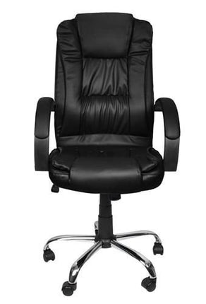 Malatec Bureaustoel Eco-leder - Ergonomisch - Zwart
