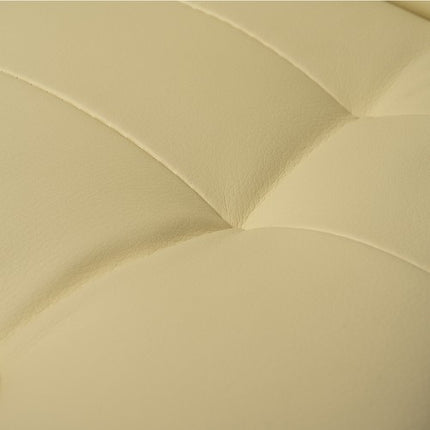Malatec Bureaustoel met Voetensteun - Ergonomisch - Crème