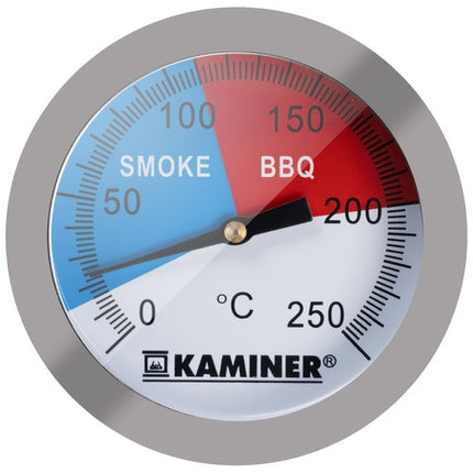Ruhhy Grill- en Rookthermometer - Analoog - Roestvrij Staal - 0-250°C