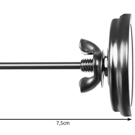 Ruhhy Grill- en Rookthermometer - Analoog - Roestvrij Staal - 0-250°C