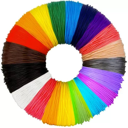 Kruzzel 3D Pen Filament Set - 20 Kleuren - 400 meter - PLA
