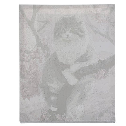 Maaleo Schilderen op Nummer - Kat - 40 x 50 cm - Incl. Frame