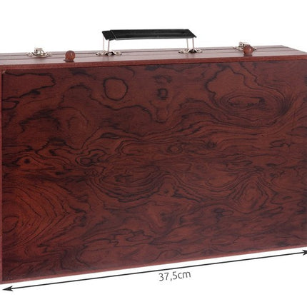 Maaleo Tekenset in Houten Koffer - 148-delig - Complete Kunstset