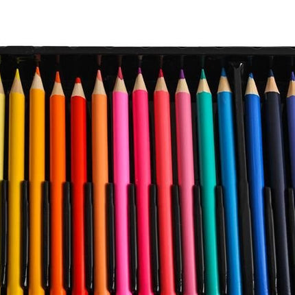 Maaleo Tekenset - 288-delig - Complete Kunstkoffer - Zwart