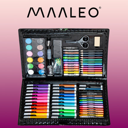 Maaleo Tekenset - 86-delig - Complete Kunstkoffer voor Kinderen