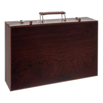Maaleo Tekenset in Houten Koffer - 129-delig - Complete Kunstset
