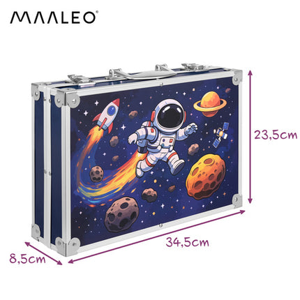 Maaleo Astronaut Schilder- en Tekenset - 145-Delig - In Koffer