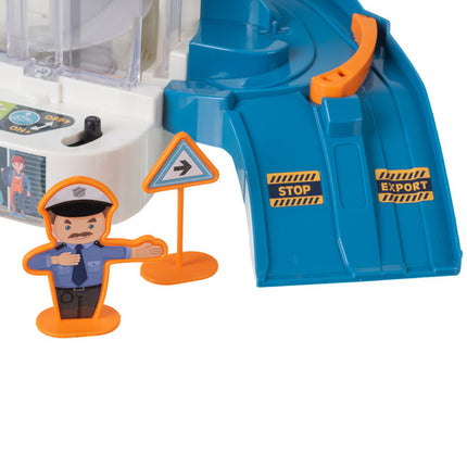 Iso Trade Interactieve Parkeergarage - 5 Verdiepingen - Met Lift en 6 Auto's