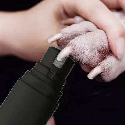 Purlov Elektrische Nagelslijper voor Huisdieren - Incl. Nagelschaar - USB Oplaadbaar