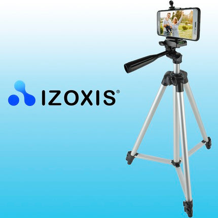 Izoxis Telefoonstatief met Bluetooth Afstandsbediening - 133 cm - Universeel