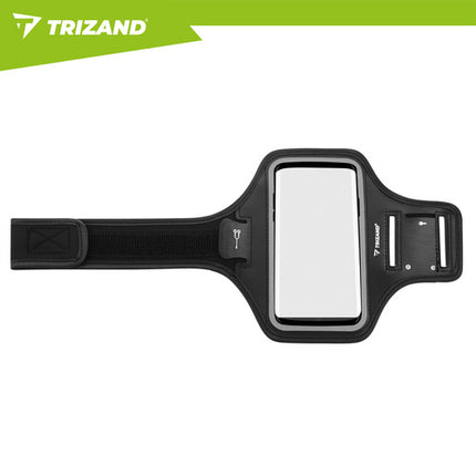 Trizand Telefoonarmband voor Hardlopen - Tot 7 Inch - Zwart