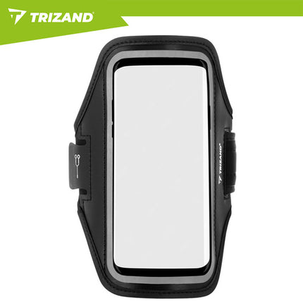 Trizand Telefoonarmband voor Hardlopen - Tot 7 Inch - Zwart