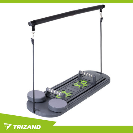 Trizand Multifunctioneel Pilates Bord - 97 x 35 cm - Grijs