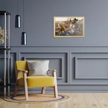 Malatec Grenenhouten Lijst - 28 x 38 cm - Geschikt voor Diamond Painting