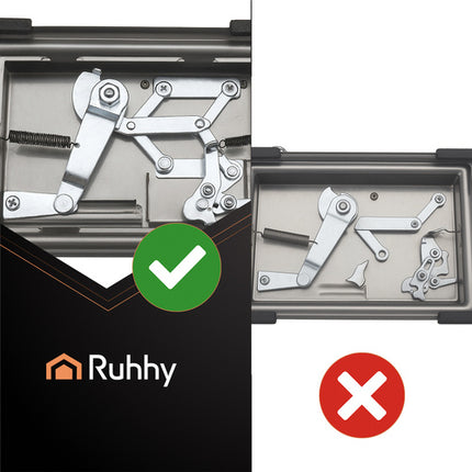 Ruhhy Piston Sigarettenmaker - 25636 - Handmatige Sigarettenvuller - Zwart