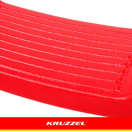 Kruzzel Kunststof Schommel - Rood - Gevormd Zitje - Voor Binnen en Buiten