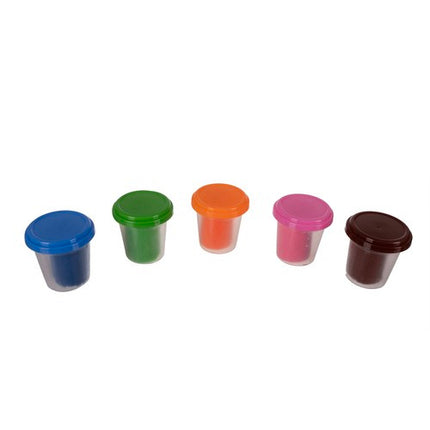 Kruzzel Boetseerklei Set - Met Pasta-vliegtuig - 5 Kleuren