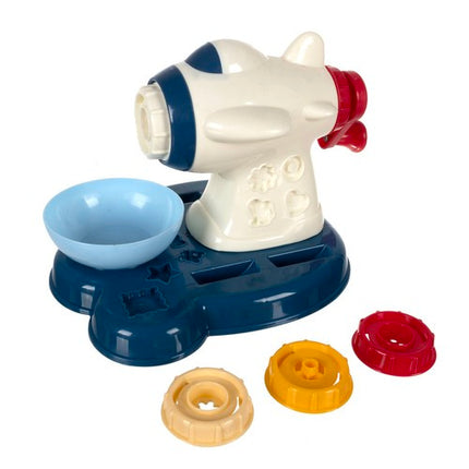 Kruzzel Boetseerklei Set - Met Pasta-vliegtuig - 5 Kleuren