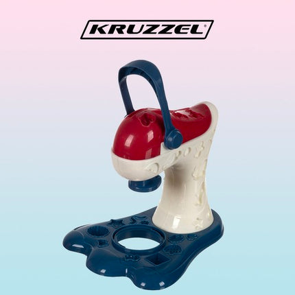 Kruzzel Boetseerklei Mixerset - Met Speelgoedmixer - 5 Kleuren