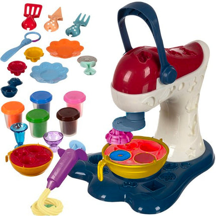 Kruzzel Boetseerklei Mixerset - Met Speelgoedmixer - 5 Kleuren
