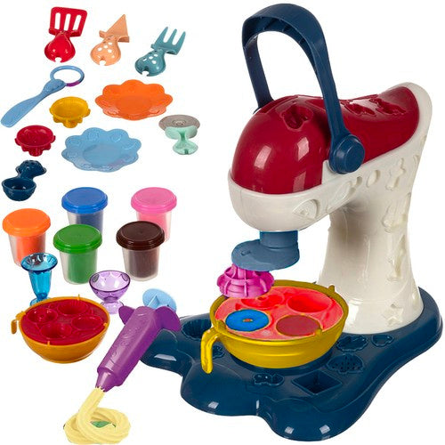 Kruzzel Kleiset - Mixer voor Klei - 5 Kleuren - Met Accessoires