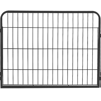 Malatec Dierenren - 8 Panelen - 160 x 160 x 80 cm - Grijs - Veiligheidshek
