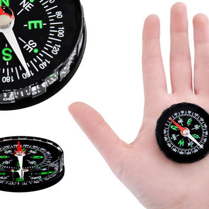 Trizand Zakkompas - Compact Navigatiehulpmiddel - Zwart