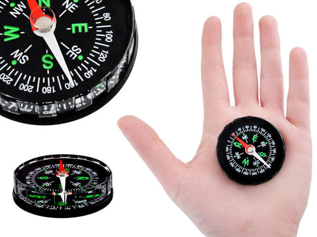 Trizand Zakkompas - Compact Navigatiehulpmiddel - Zwart
