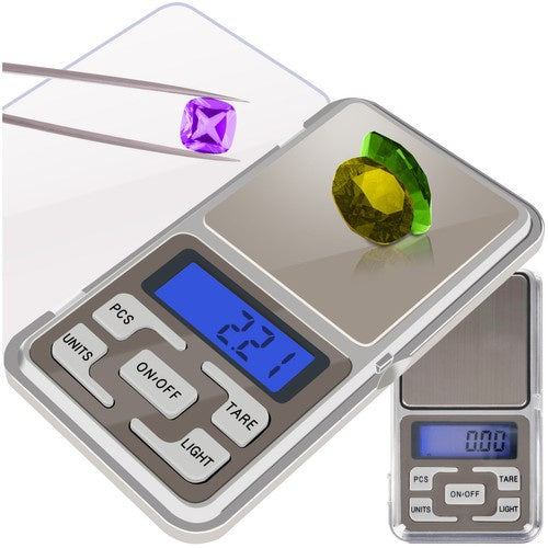 Ruhhy Precisie Pocketweegschaal - 500g x 0.1g - Compact & Draagbaar