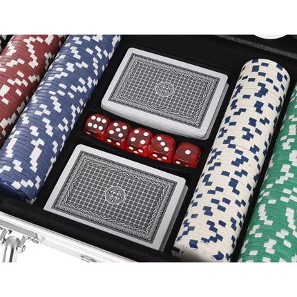 Malatec Poker Set - 300 Chips - In Luxe Aluminium Koffer - HQ
