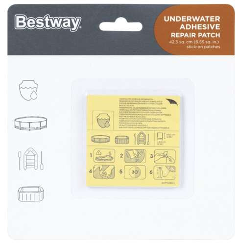 Bestway Zwembad Reparatiekit - 10 Stuks - 6,5 x 6,5 cm