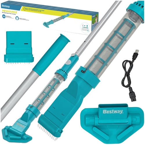 Bestway 58771 Snoerloze Zwembadstofzuiger - Geschikt voor baden tot 6,10m