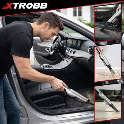 ProVac Xtrobb Autostofzuiger - 16.000 Pa - Draadloos - HEPA Filter