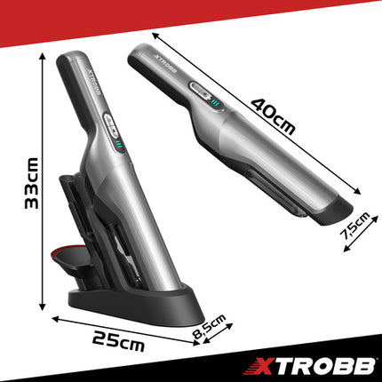 ProVac Xtrobb Autostofzuiger - 16.000 Pa - Draadloos - HEPA Filter