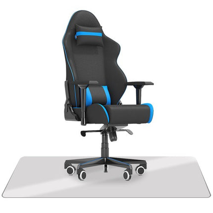 Ruhhy Vloerbeschermmat - 100 x 140 cm - Semi-Transparant - Voor Bureaustoelen