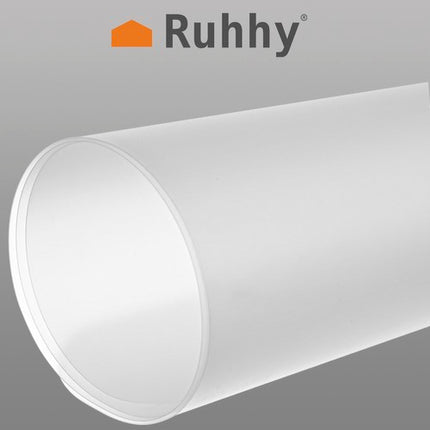 Ruhhy Vloerbeschermmat - 100 x 140 cm - Semi-Transparant - Voor Bureaustoelen