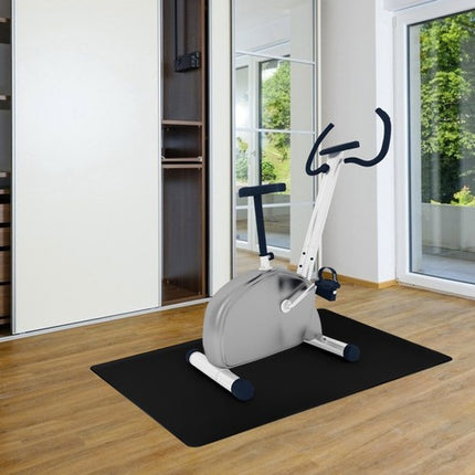 Ruhhy Beschermmat voor Bureaustoel - 130 x 90 cm - Zwart - Polypropyleen