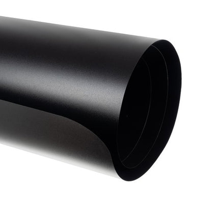Ruhhy Beschermmat voor Bureaustoel - 130 x 90 cm - Zwart - Polypropyleen