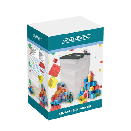 Bouwstenen Opbergbox - 4 Laags