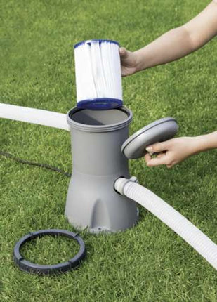 Bestway Filterpomp - 2006 l/u - Voor Zwembaden tot 14300 Liter