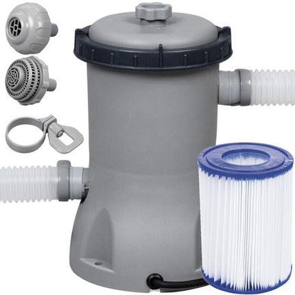Bestway Filterpomp - 2006 l/u - Voor Zwembaden tot 14300 Liter