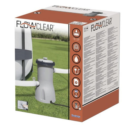 Bestway Filterpomp - 3028 l/u - Voor Zwembaden tot 17400 Liter
